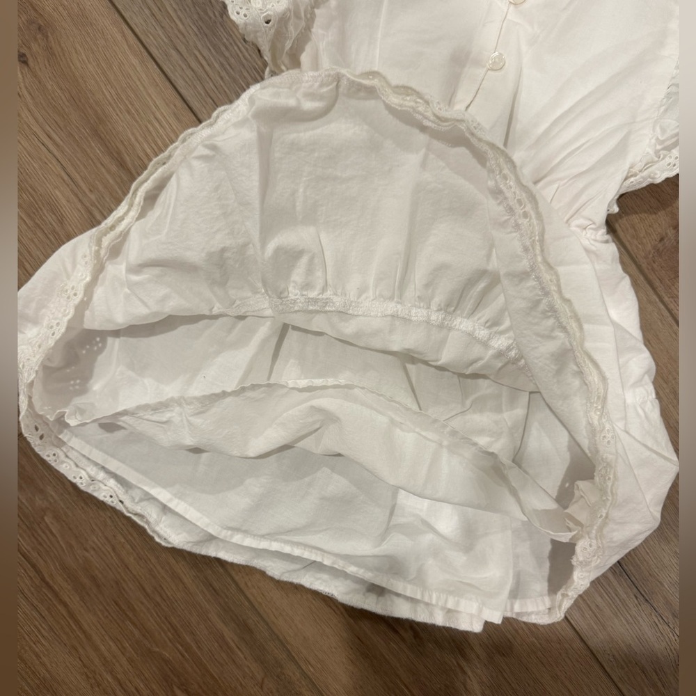 GAP Kids Lace Tiered Girls Ruffle Dress - XS (4/5) - Picture 7 of 7